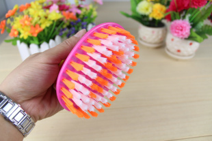 批發采購其他家務清潔用具-優質毛刷清洗刷臉盆刷省力洗衣家務刷圓形手柄刷 H585.